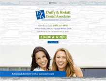 Tablet Screenshot of duffyandkwiatt.com